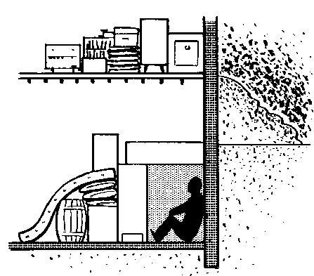 Improvised Protection Against Radiation - Basement